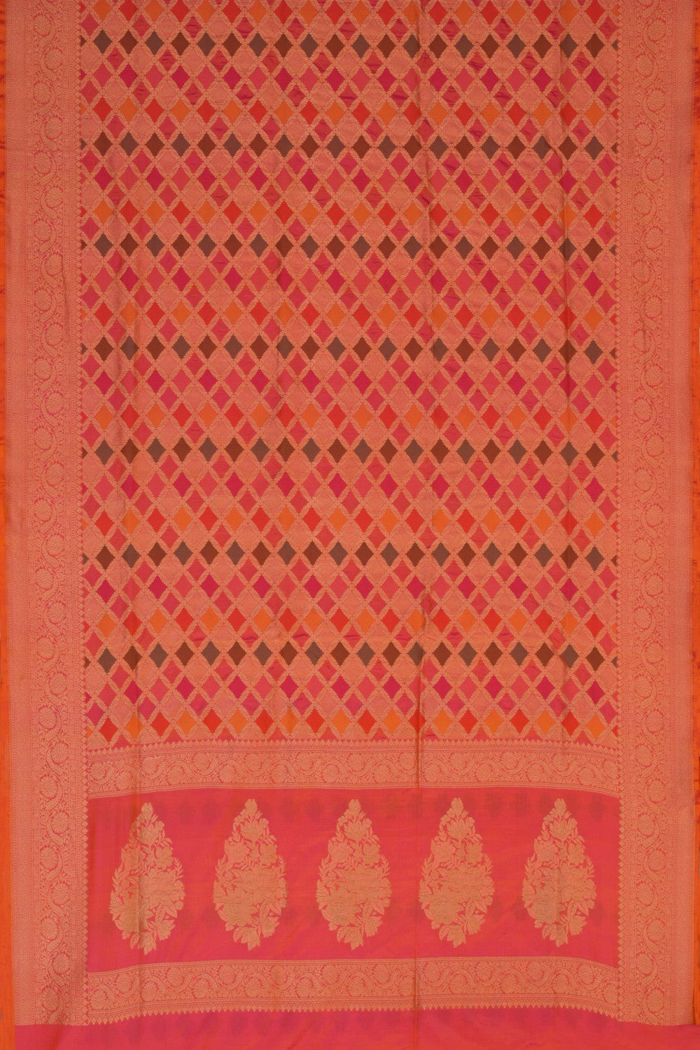 Image of Banarasi Katan Silk Brocade Saree